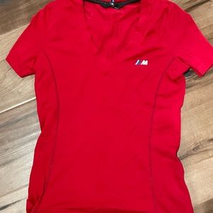 ❣️❗️LAST CHANCE ❗️❣️ BMW M Red v-neck t-shirt